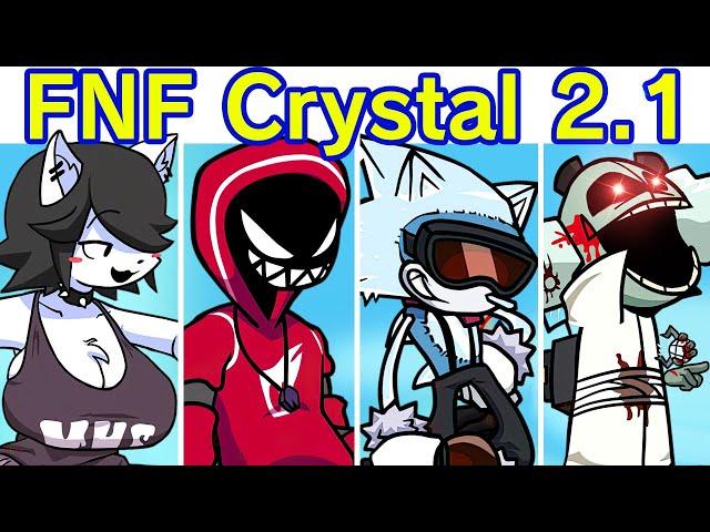 Friday Night Funkin' VS Crystal 2.1 | Sonic, Agoti, Tricky, Maggie, Ron & More (FNF Mod/Remixes) HD