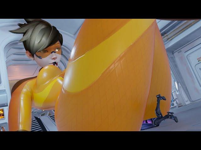 Giantess Tracer Growth/Vore animation