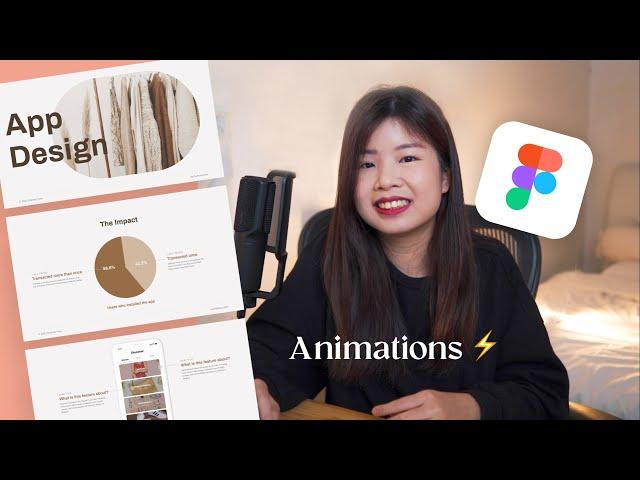 Design animated slides on Figma | Beginner tutorial
