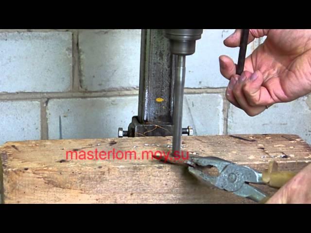 Сверлильный станок из дрели своими руками. Homemade drill