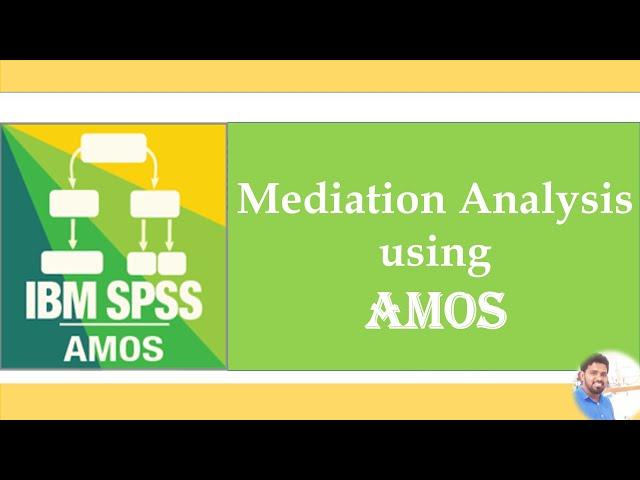 How to test the mediating effect using AMOS? |AMOS in Sinhala|
