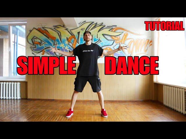 SIMPLE DANCE STEP FOR BEGINNERS. FAST TUTORIAL