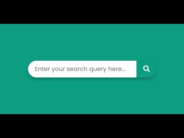 Responsive Search Bar with Pure CSS (FREE Source Code!)