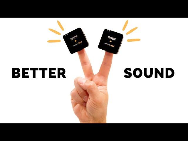 Easy Trick to Make Your Rode Wireless Go II Sound Better!