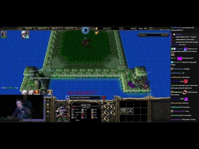 Warcraft III CHS 2.3.2 w/ Chat - (sodapoppin) - October 11, 2023