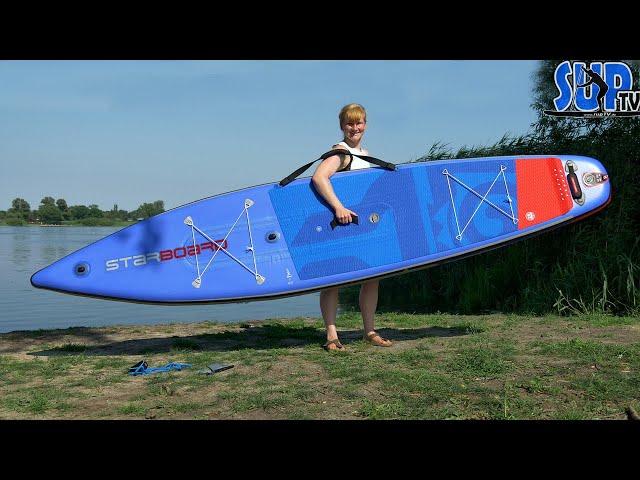 Starboard TOURING Deluxe DC 12'6" im Test (2019): Das BESTE & STEIFESTE Touring-iSUP der Welt!?