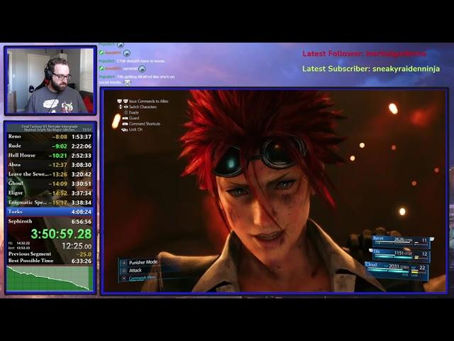 Final Fantasy 7 Remake Intergrade: Normal Any% Speedrun 6:29:58