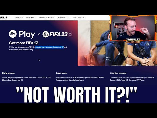 You SHOULDN'T get 10 Hours Early Access to FIFA 23?