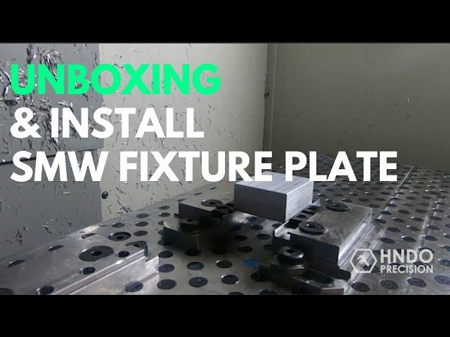 Saunders Machine Works Fixture Plate Boxing & Install