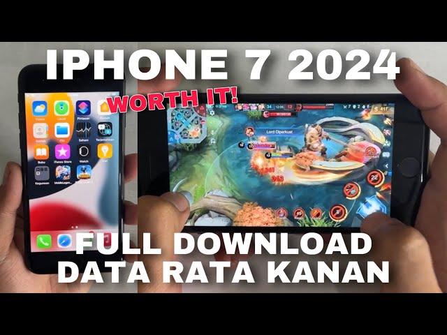 Worth it Banget iPhone 800 Ribuan Masih Kenceng Banget! Test iPhone 7 Mobile Legend Full Data!