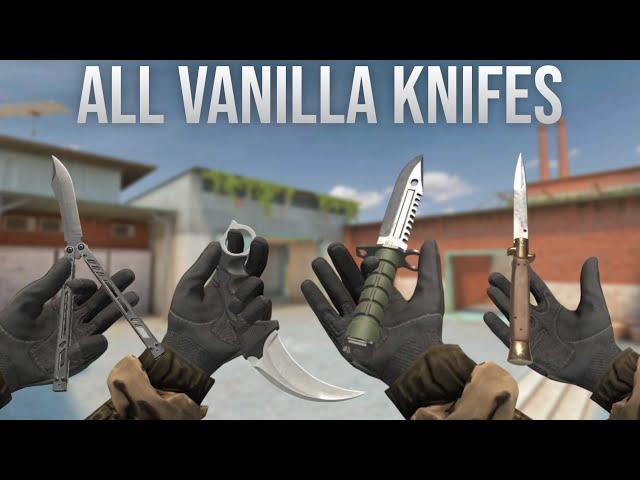 Standoff 2 - All Vanilla Knifes Showcase