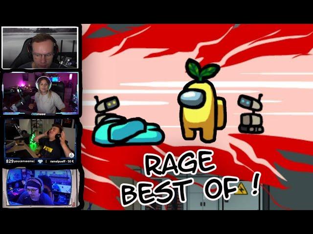 BEST OF RAGE! German Twitch Highlights - Among Us