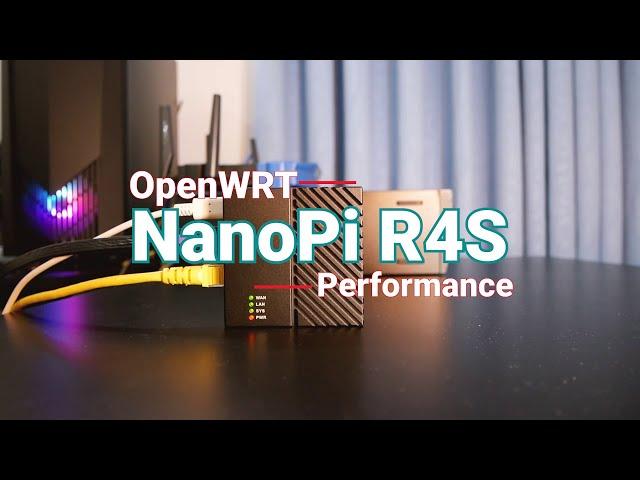 OpenWRT - NanoPi R4S Overview & Performance Test (NAT, OpenVPN,Wireguard, iPerf)