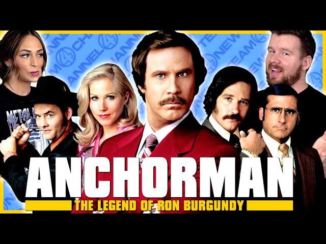 My wife watches ANCHORMAN for the FIRST time || Movie Reaction