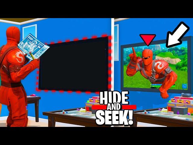 EXTREM HIDE AND SEEK aber jeder Baut ein VERSTECK in Fortnite!