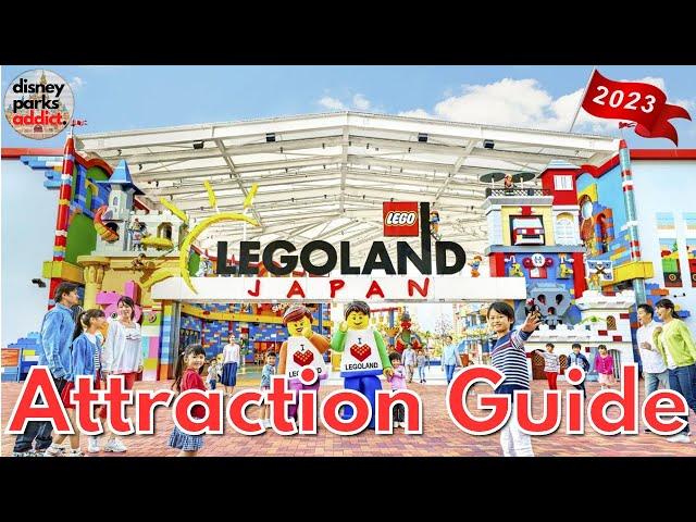 LEGOLAND Japan ATTRACTION GUIDE - All Rides & Shows - 2023 - Nagoya, JAPAN