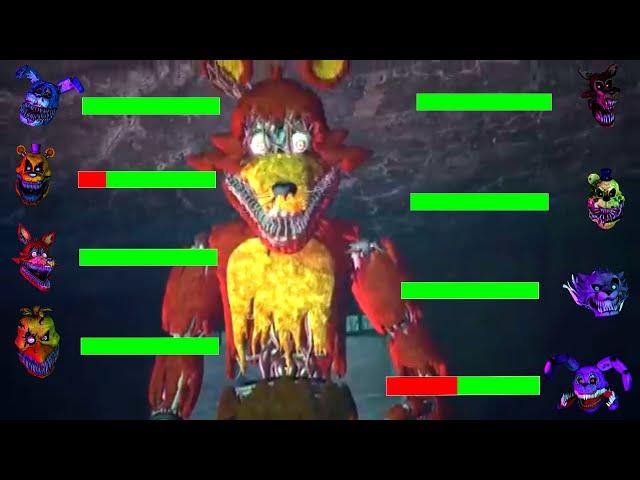 [SFM FNaF] Top 5 TWISTED vs Fights WITH Healthbars