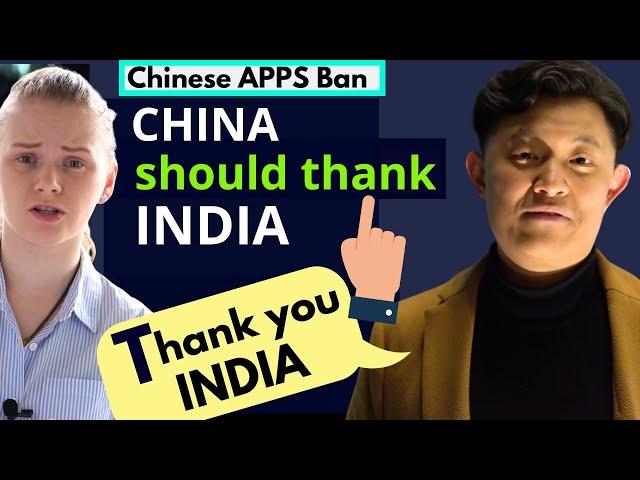 India bans Chinese apps: Karolina Goswami Explains Why China Should Thank India