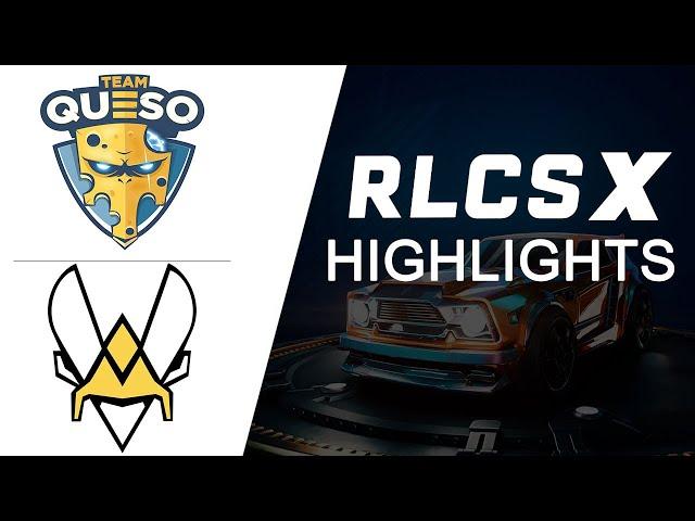 [Goals Highlights] Team Queso vs Team Vitality | RLCS Season X - Spring: EU Major (15 May 2021)