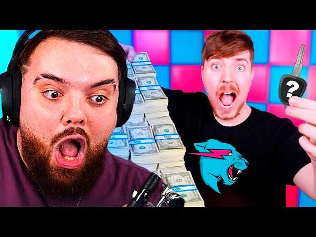 REACCIONANDO A ''¿Qué Prefieres? Ganar $100,000 o esta Llave Misteriosa'' - MrBeast