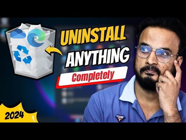 UNINSTALL Apps that Won't Uninstall (Completely & FREE) Hindi