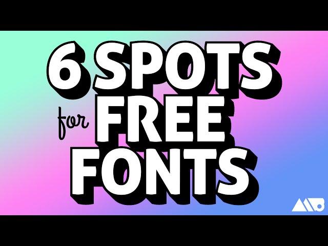 Where to Find Free Commercial Use Fonts