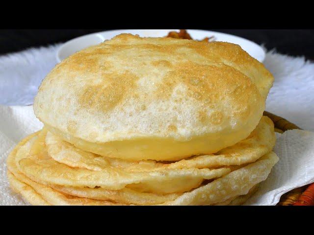 Poori Recipe Bazar Jesi sirf 3 Ingredients sai banaye - Perfect Soft Puri by Lively Cooking