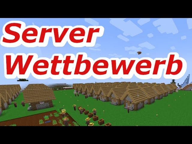 Hausbau-Wettbewerb und neuer Spawn / Minecraft Community Server News