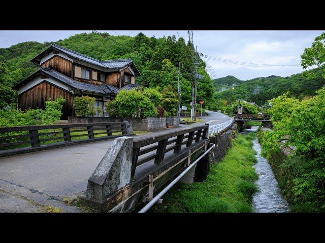 Early Morning Walk through Village and Farmland | Yumesaki, Japan 4K Rural Ambience