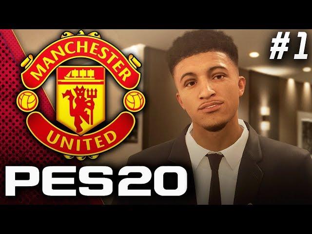 PES 2020 Manchester United Master League EP1 - Signing Jadon Sancho!!