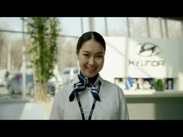 Корпоративный поздравительный ролик к 8 марта Hyundai Kazakhstan