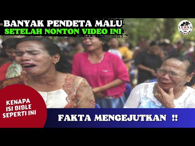 HEBOOH‼️BANYAK PENDETA MALU SETELAH NONTON VIDEO INI ~ FAKTA MENGEJUTKAN