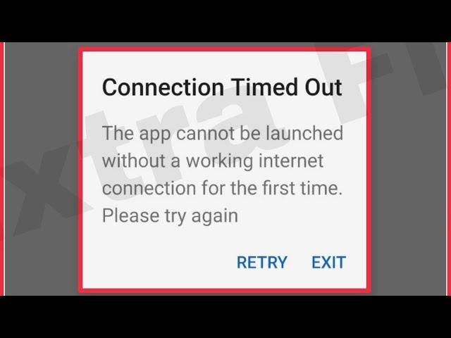 How To Fix Connection Timed Out Problem Solve Videoder App