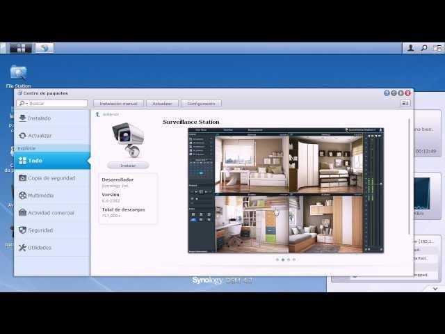 Synology DSM 4.2 applications: Video Station, Download Station, Audio Station and more...