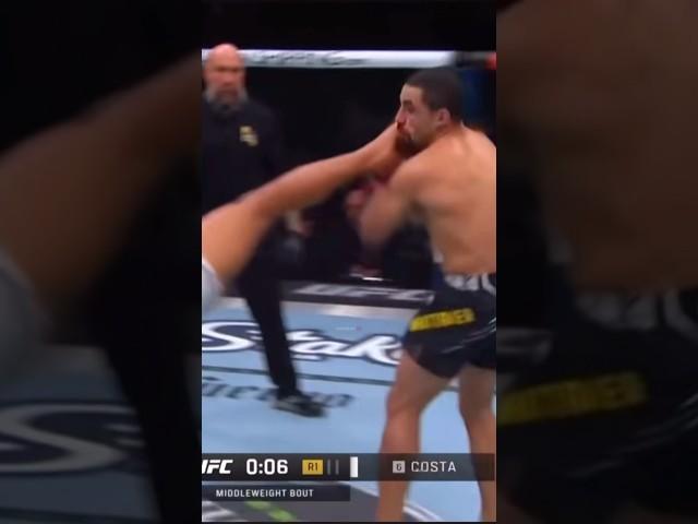 🫠 Robert Whittaker’s HILARIOUS Reaction toCosta’s Spinning Heel Kick! 