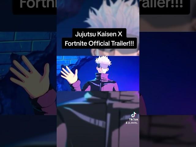 Jujutsu Kaisen X Fortnite Collab!!! #jjk #fortnite #collab