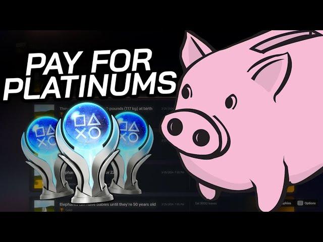 You Can Legitimately Just BUY PlayStation Trophies!