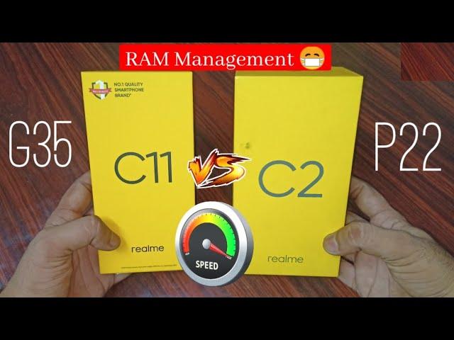 Realme C11 Vs Realme C2 Speed Test | Realme C11 Speed Test | Realme C11 Free Fire, Realme C2 Vs C11