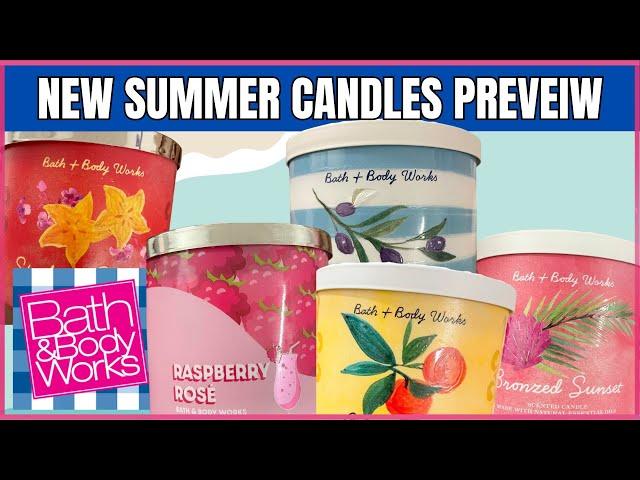 NEW Summer Candles Preview | Bath & Body Works Website Walk Thru