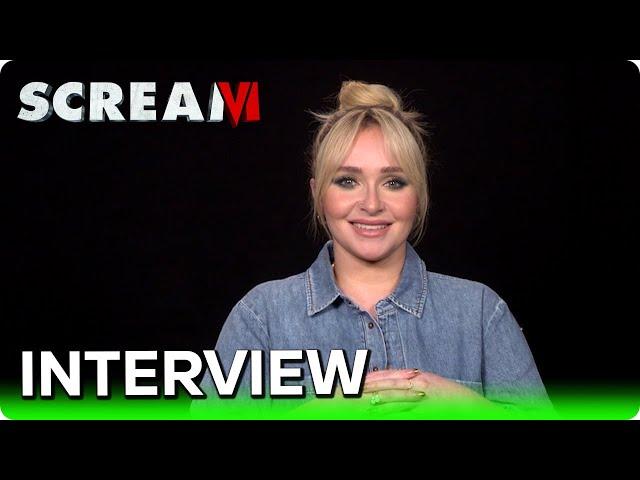 SCREAM VI (2023) Hayden Panettiere Official Interview