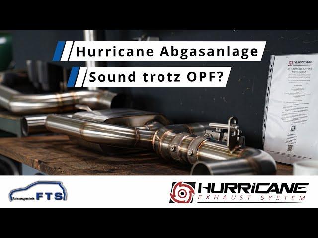 Hurricane Abgasanlage am Golf 7 TCR ,  Sound trotz OPF? | Wir zeigen euch, was da so geht!