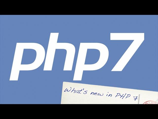New features in PHP 7: a quick overview