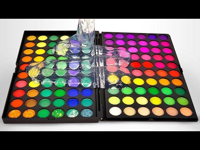 Qué pasa si mezclamos muchos slimes con diferente maquillaje? Lo puedes ver en este video.