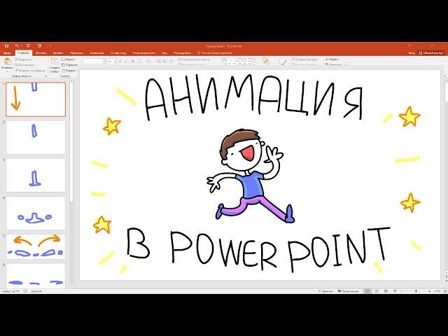 Animation in PowerPoint in 3 minutes / MityaChannel