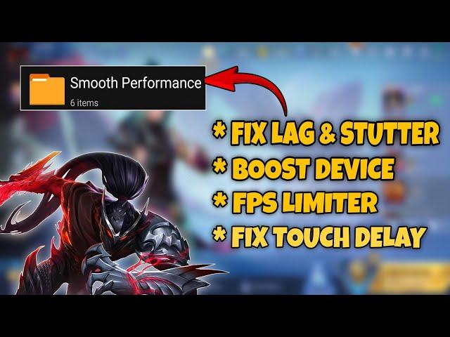 TIPS ON HOW TO FIX LAG & STUTTER in MOBILE LEGENDS using SCRIPT!