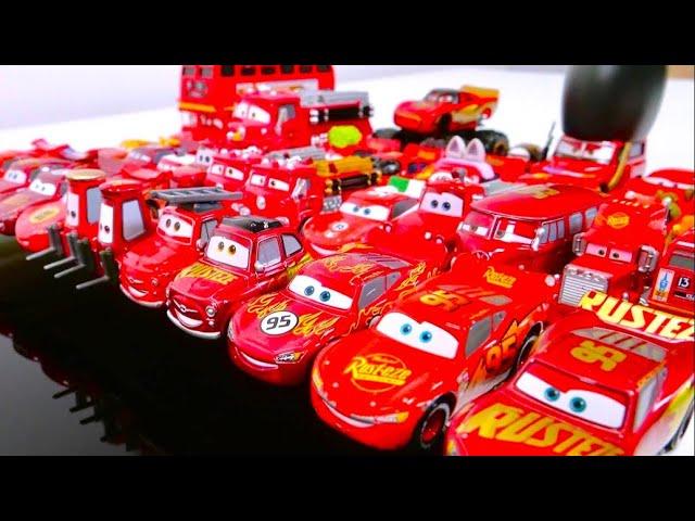 Clean up muddy minicars & disney pixar car convoys! Play in the garden