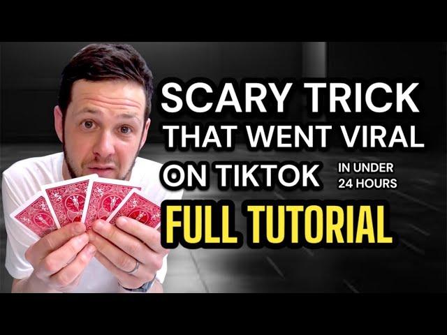 Viral Card Trick That FREAKS PEOPLE OUT (Tutorial) Easy to do and POWERFUL Impromptu Magic