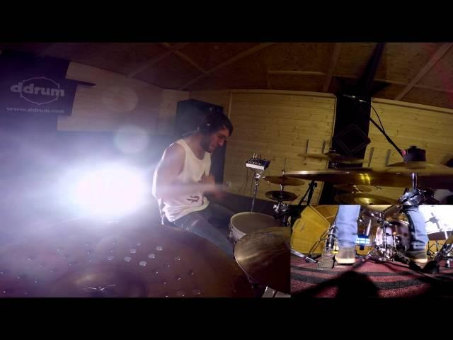 Kappa (Elyne) playing "What Burns Inside" | The DrumHouse