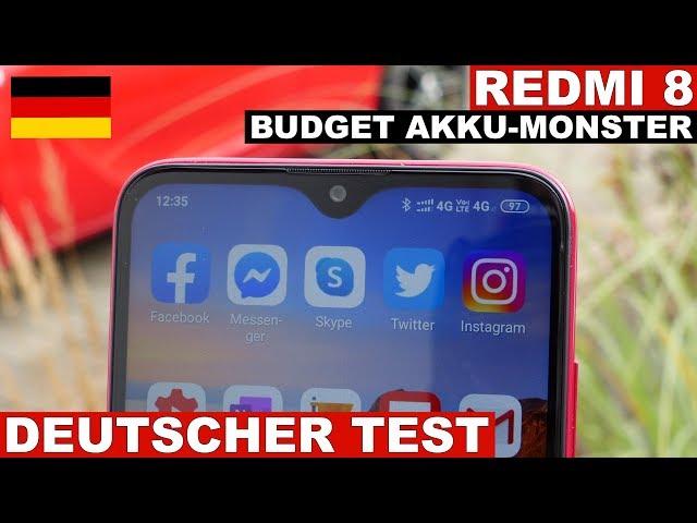 Redmi 8 Testbericht: Akku-Monster von Xiaomi (Deutsch)