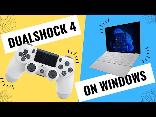 How to Connect PS4 Controller to PC | Quickest & Easiest Way
